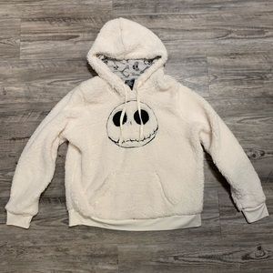 Jack Skellington hooded Sherpa